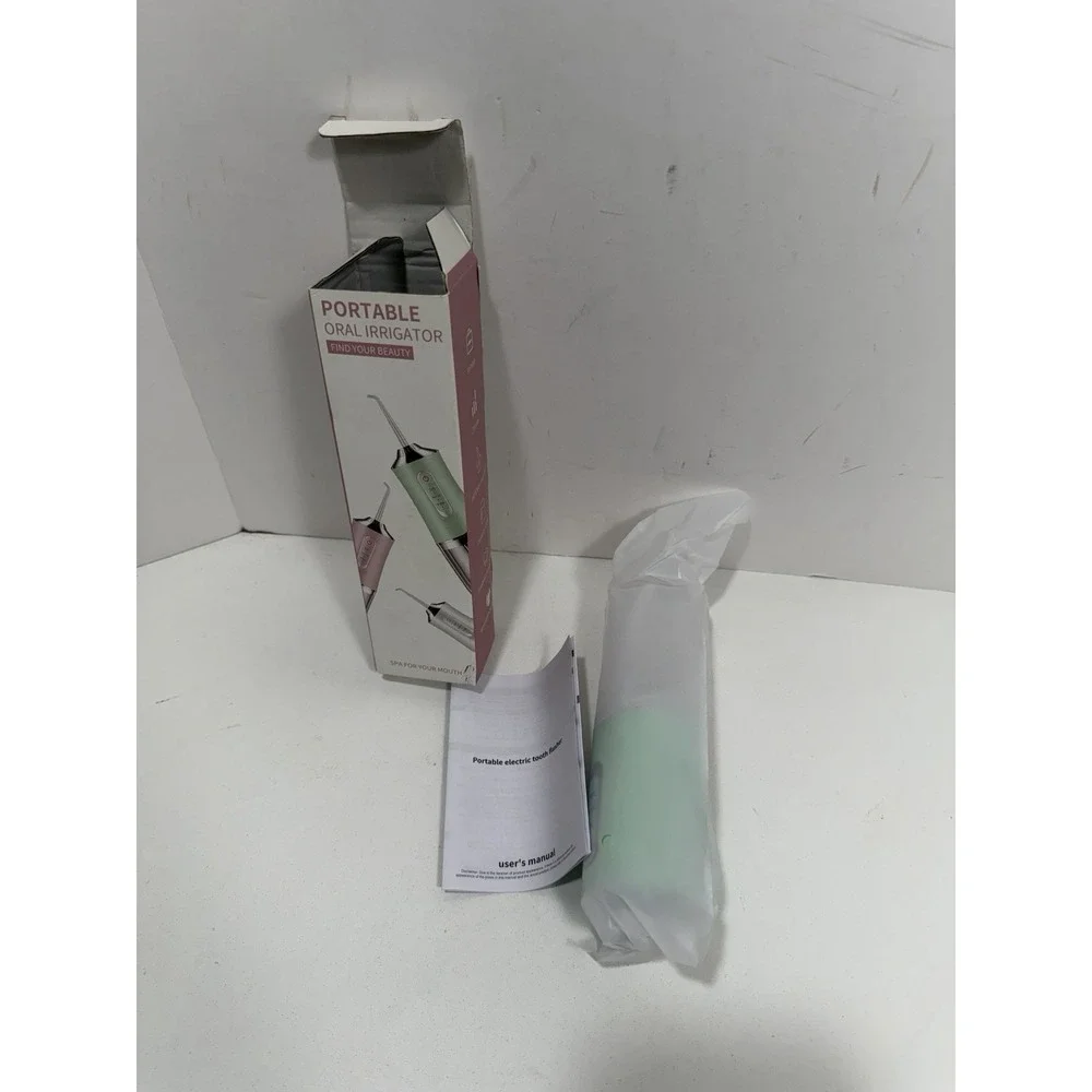 Water Flosser 3 Mode 220ml Portable Tooth Cleaner Rechargeable Dental Green New